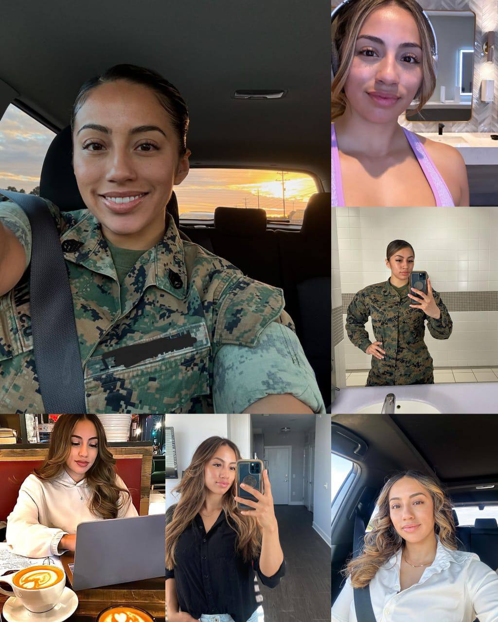 SHARP MATURED FEMALE MILITARY 