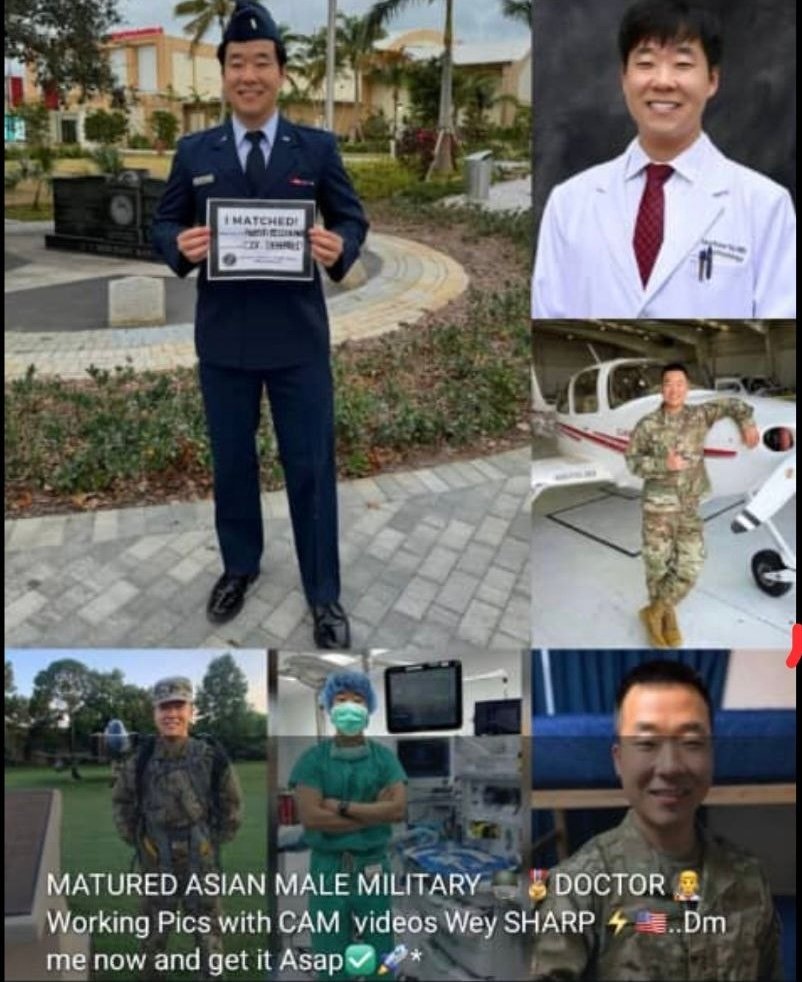 SHARP ASIAN MILITARY DOCTOR image